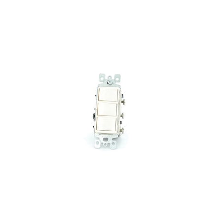 Leviton 1755-T LA Combo DEC 3SW SP 15A120VAC